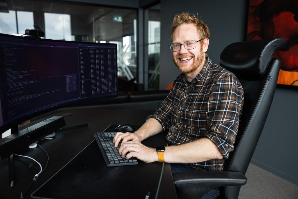 Petter Vegsund Brodin, utvikler i Nextcom